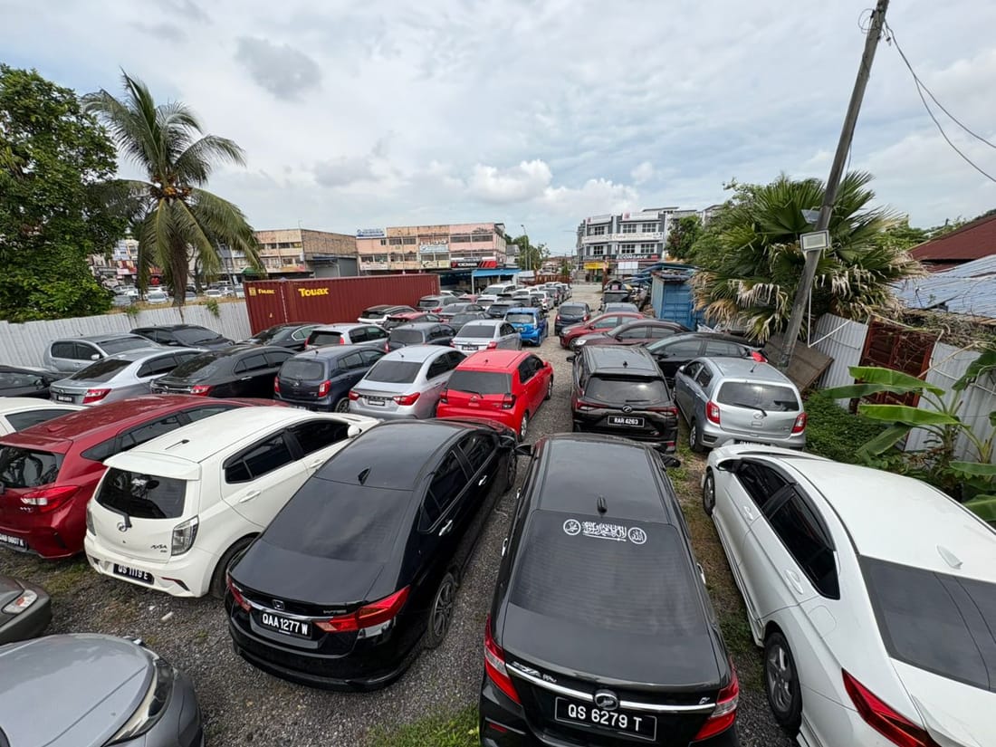 Hantar Kereta Trading Yard - Kenderaan Pelanggan di Pelabuhan Klang